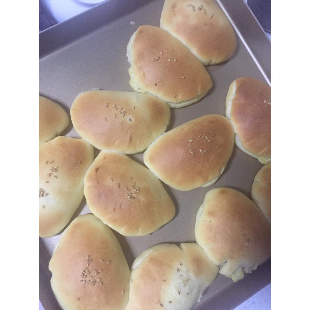 黄米蜜豆小餐包