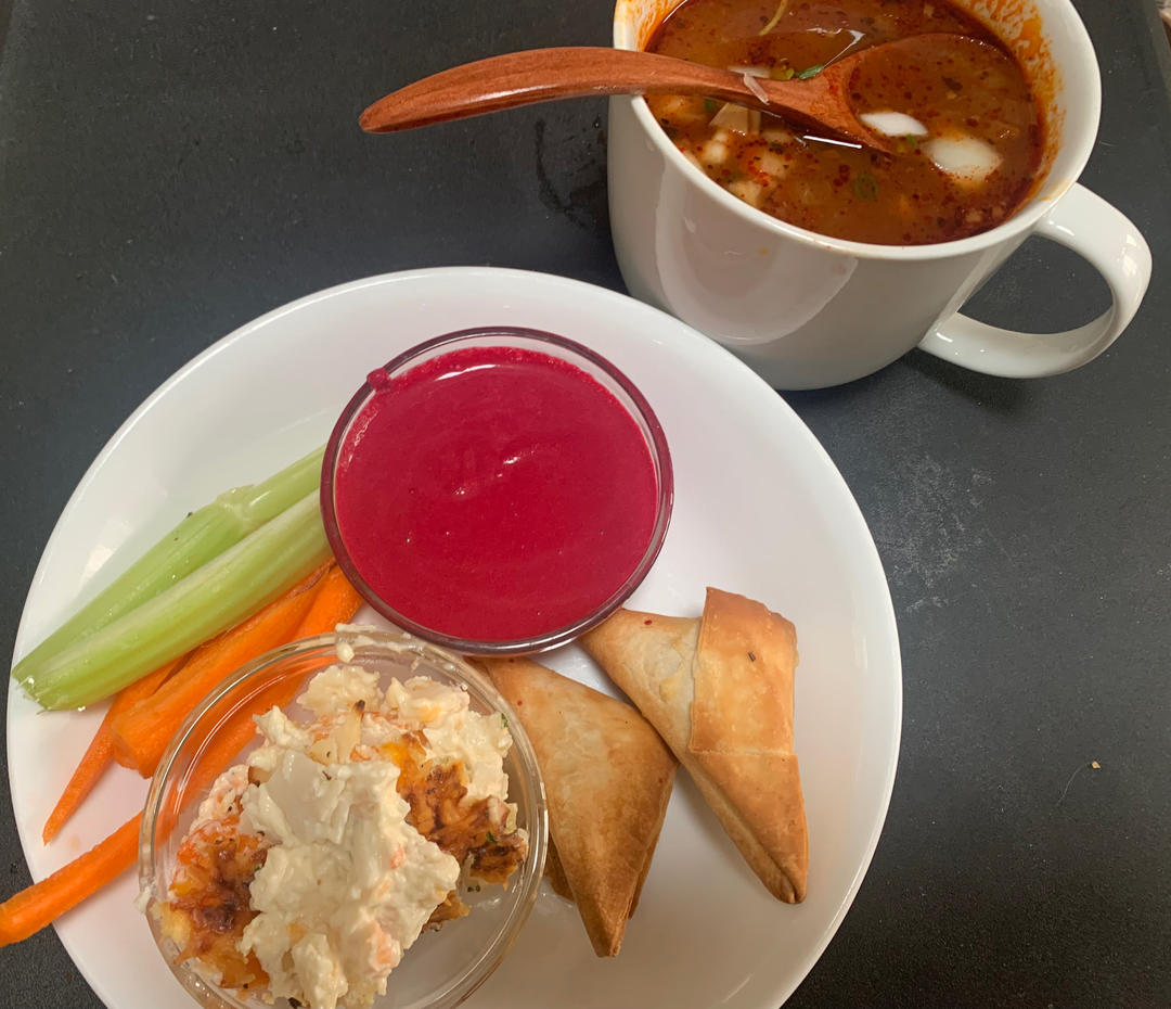 蟹肉蘸酱 （ Crab Dip )