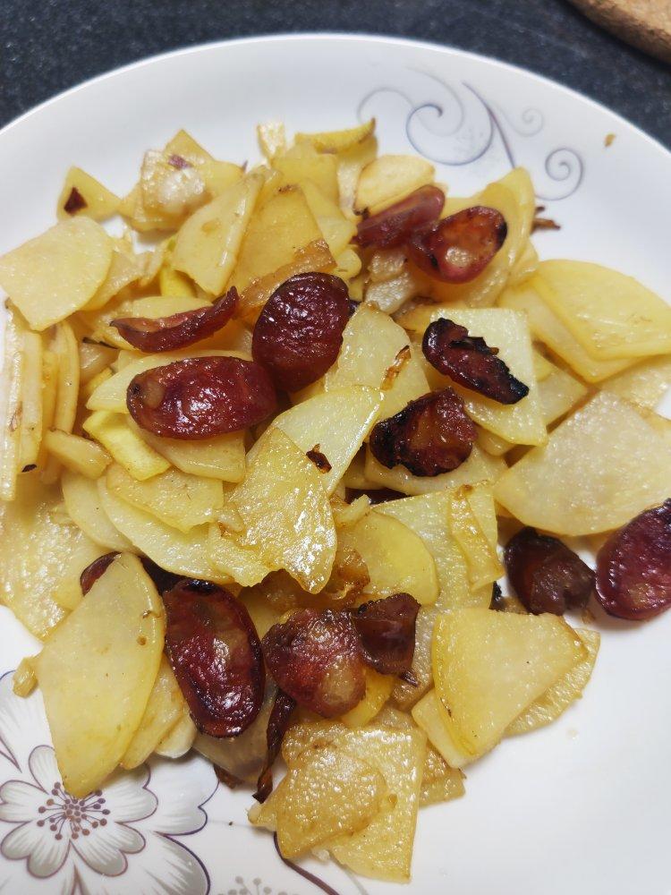 香肠土豆片～欲罢不能