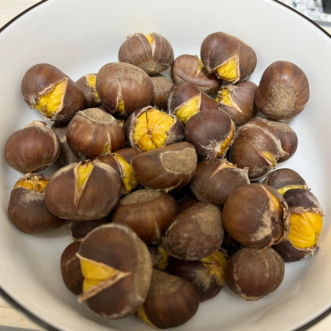 烤板栗【附带新鲜板栗保存方法】