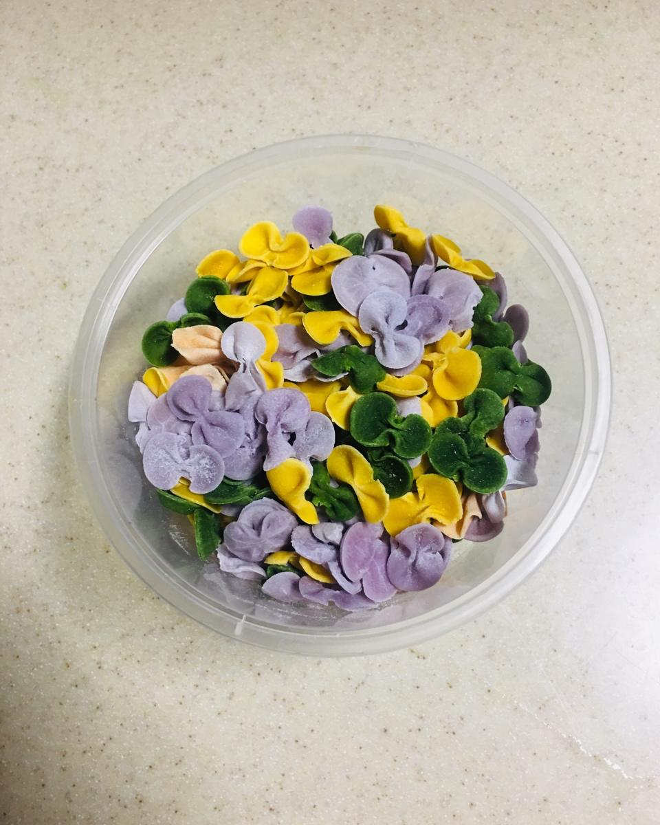 宝宝果蔬蝴蝶面