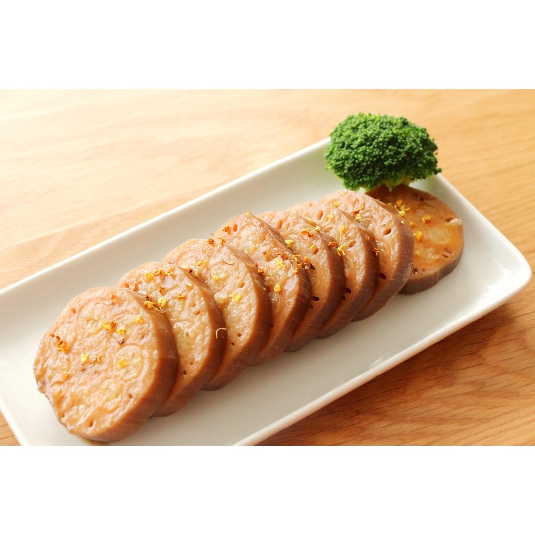 【曼食慢语】桂花红糖糯米藕