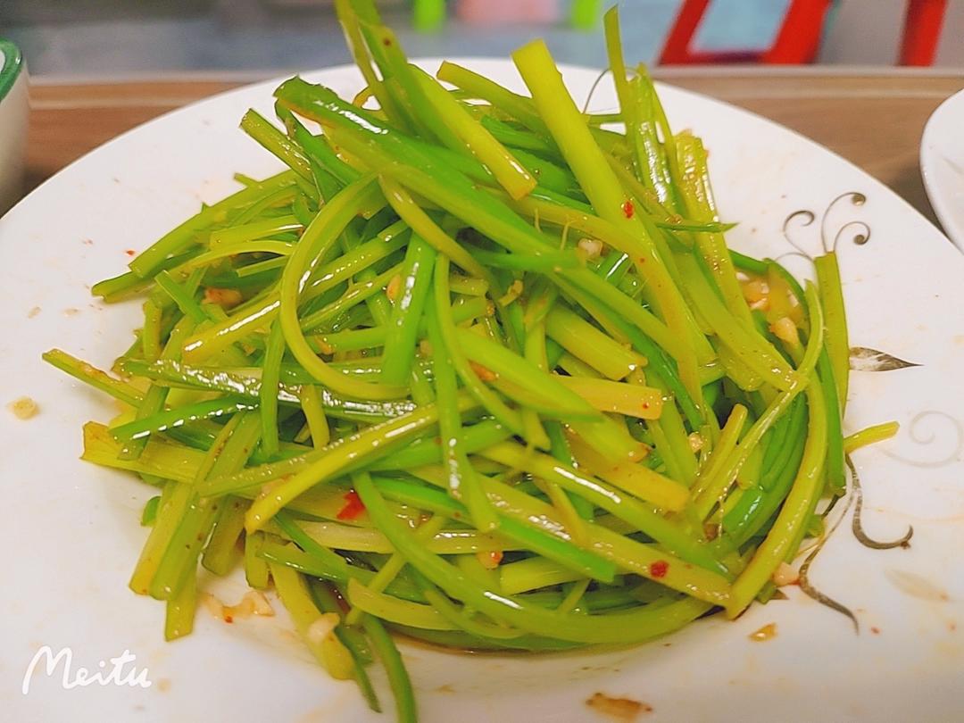 0失败超简单凉拌蒜苔