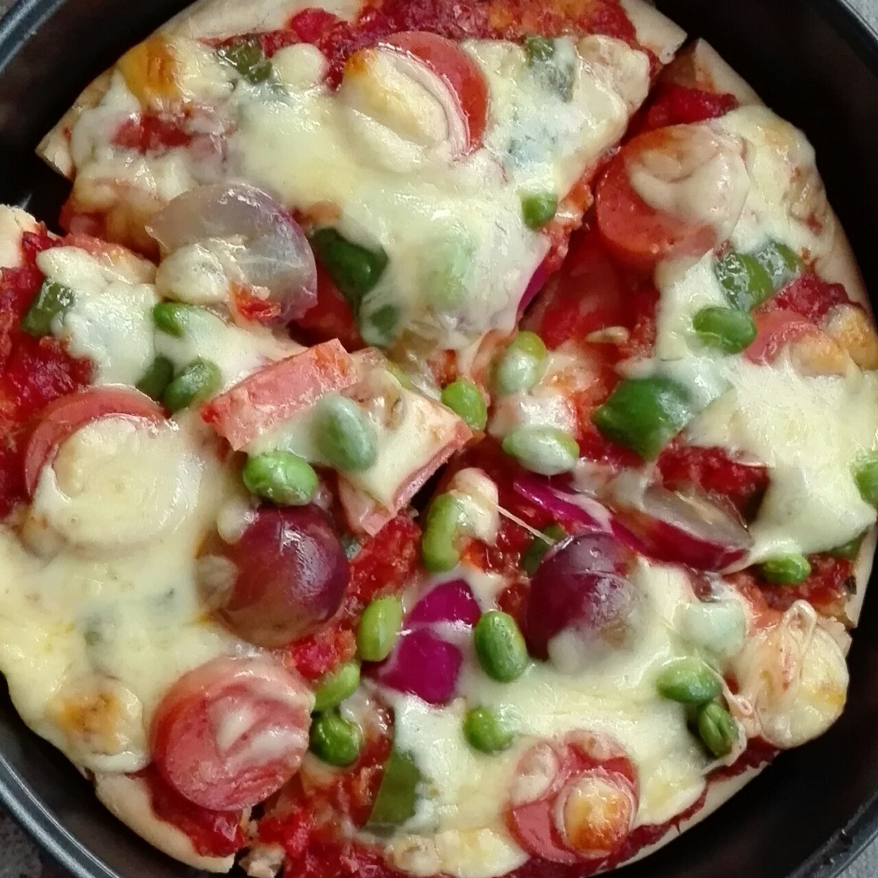 不用酵母的披萨底 No Yeast Pizza Dough