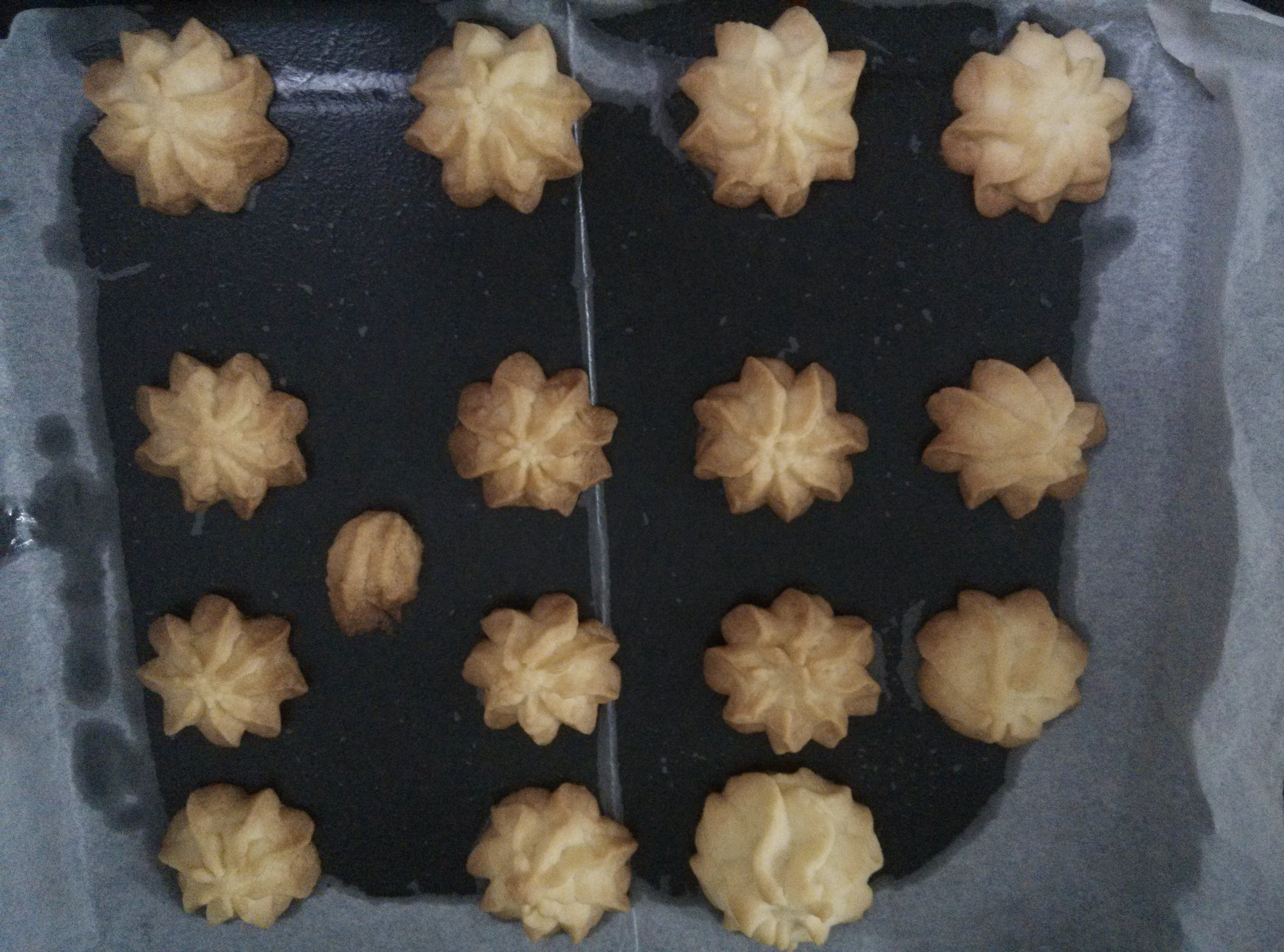 超简单的曲奇饼干