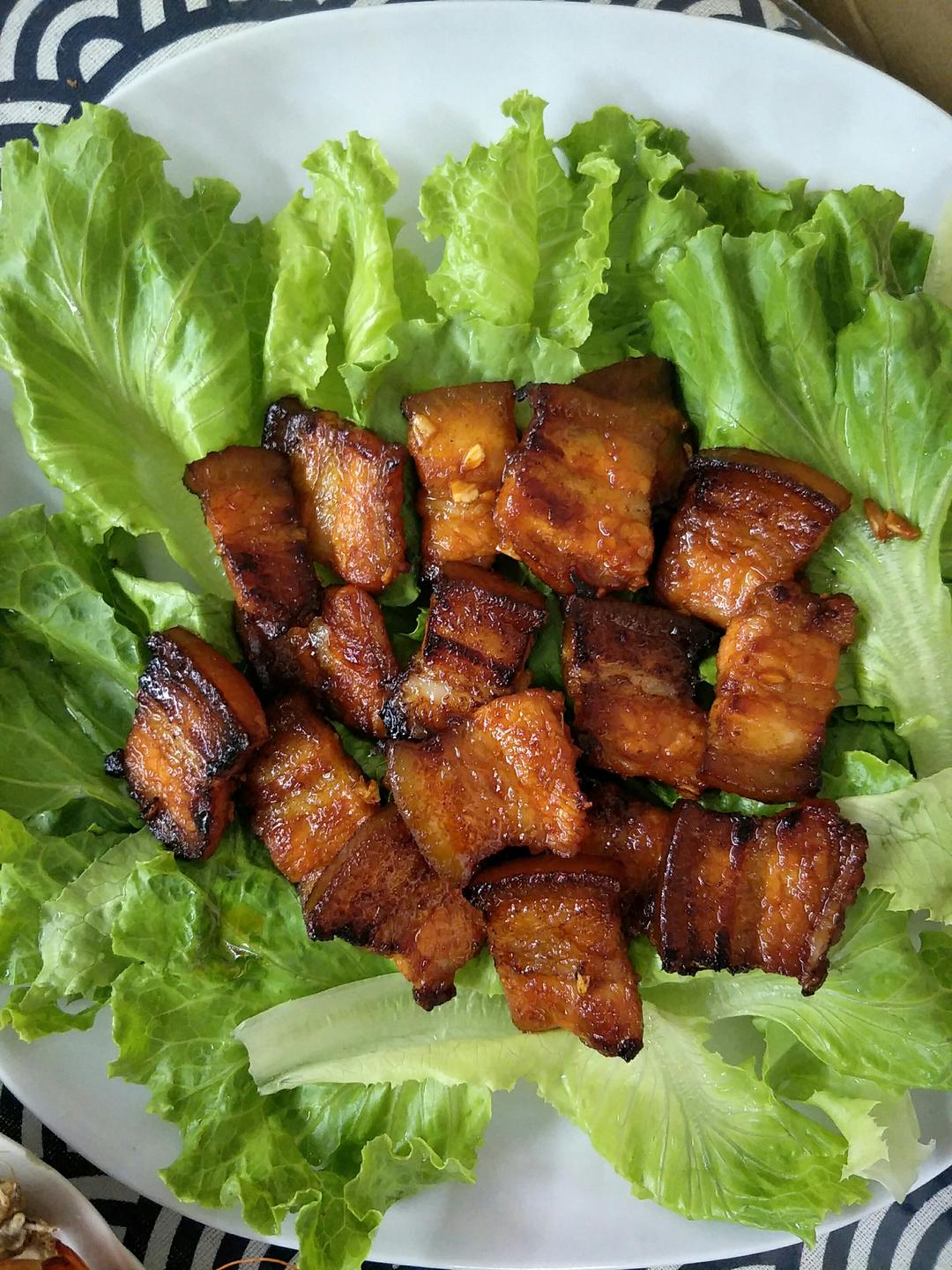 韩式 韩式烤五花肉 轩妈美食_微信wfr2500做的韩式烤五花肉