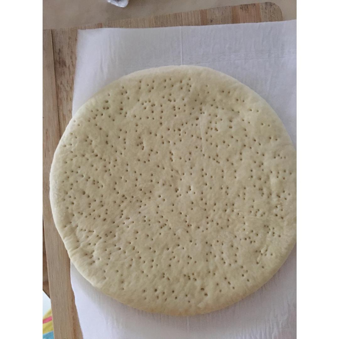 八寸披萨饼皮（四个）制作