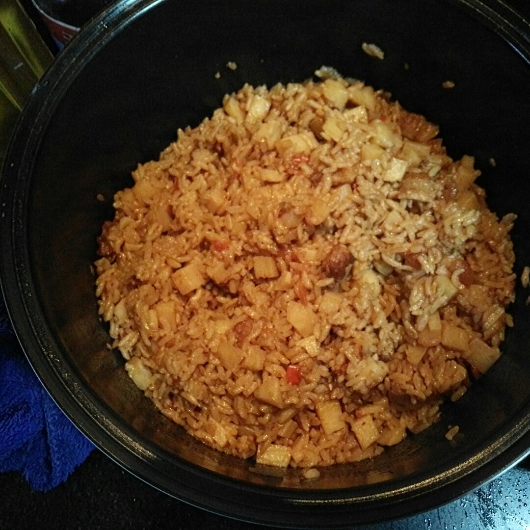 土豆焖饭（电饭锅版）