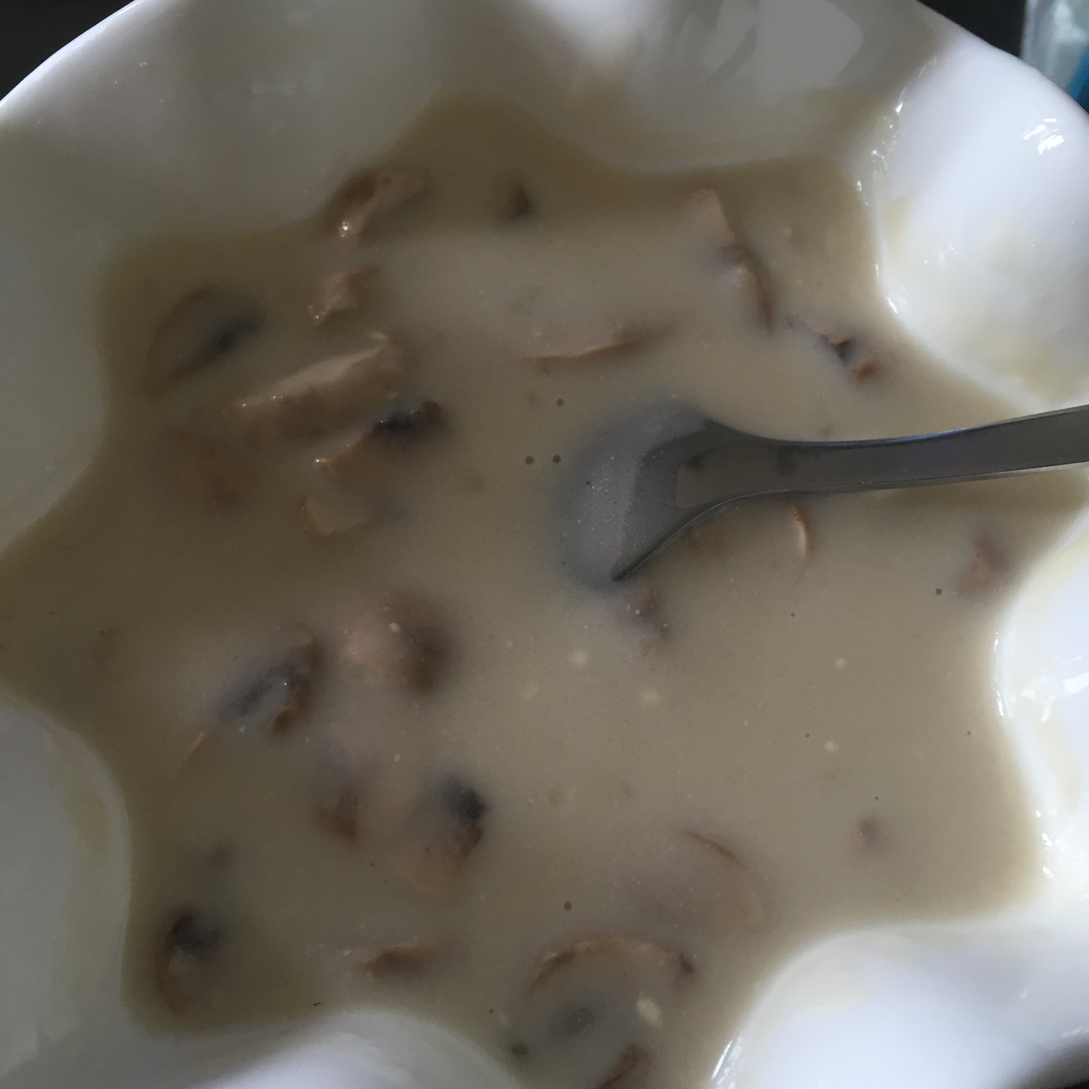 奶油蘑菇汤