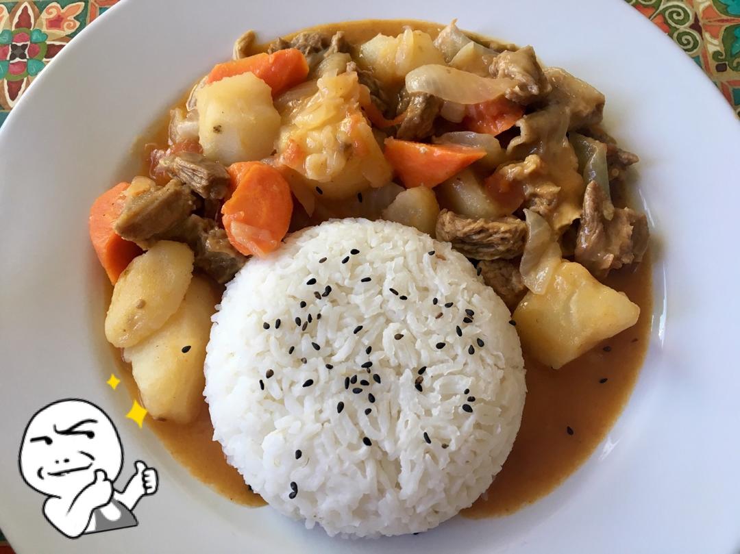 牛腩咖喱饭