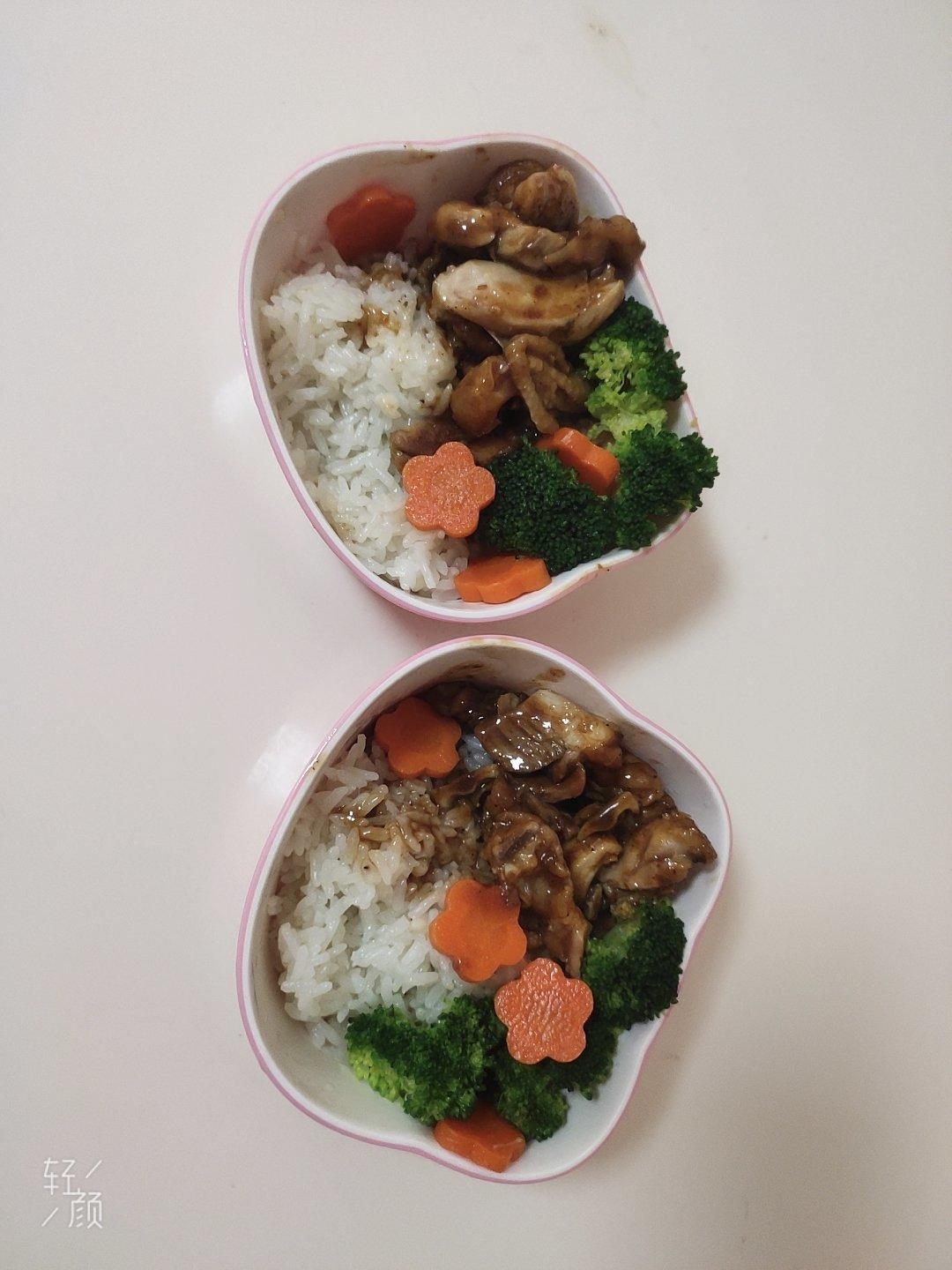 照烧鸡腿饭