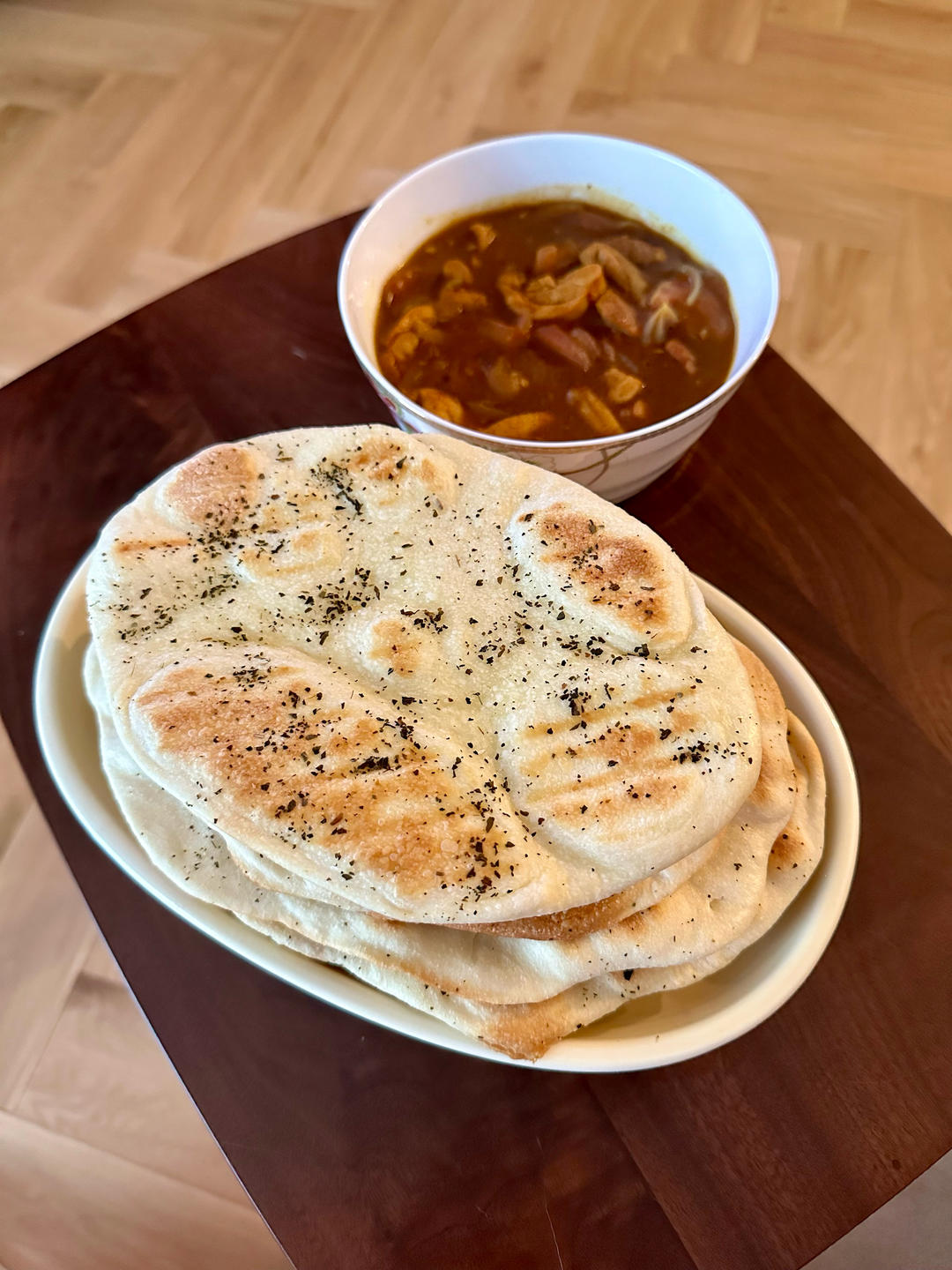 『简单省时的主食面包』印度馕饼Naan/ Indian Flatbread