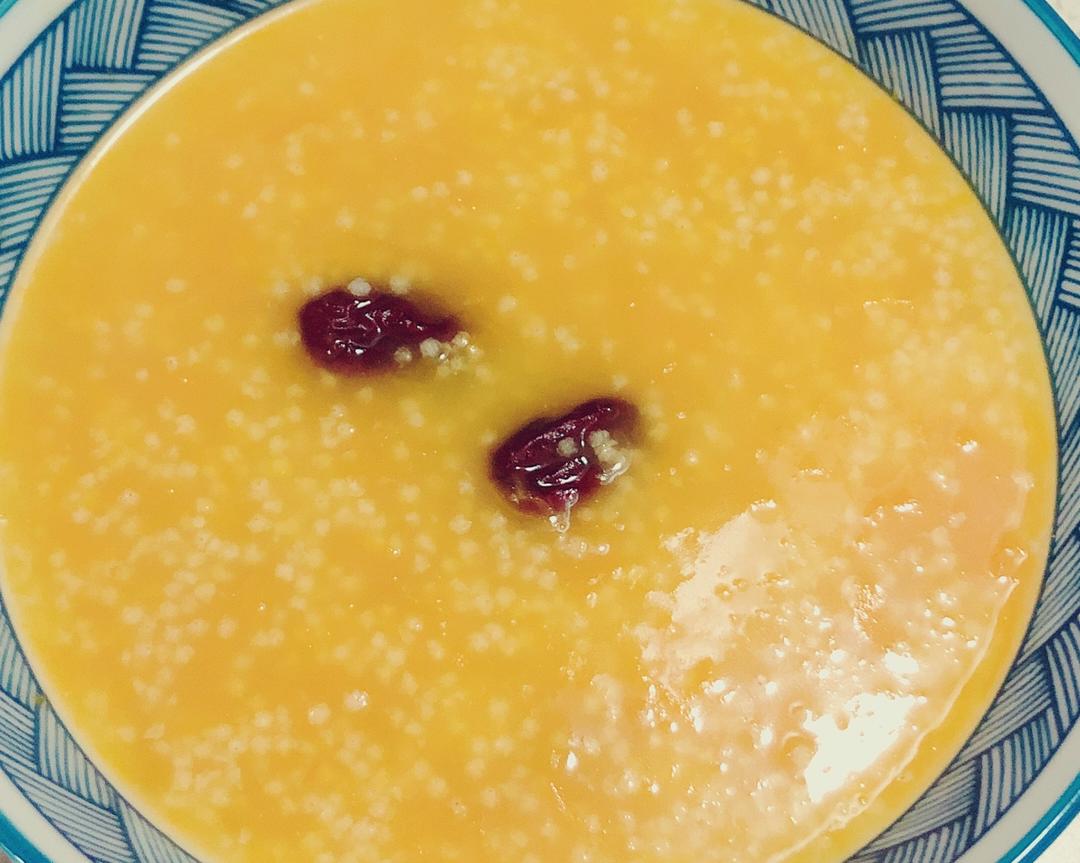 南瓜小米粥