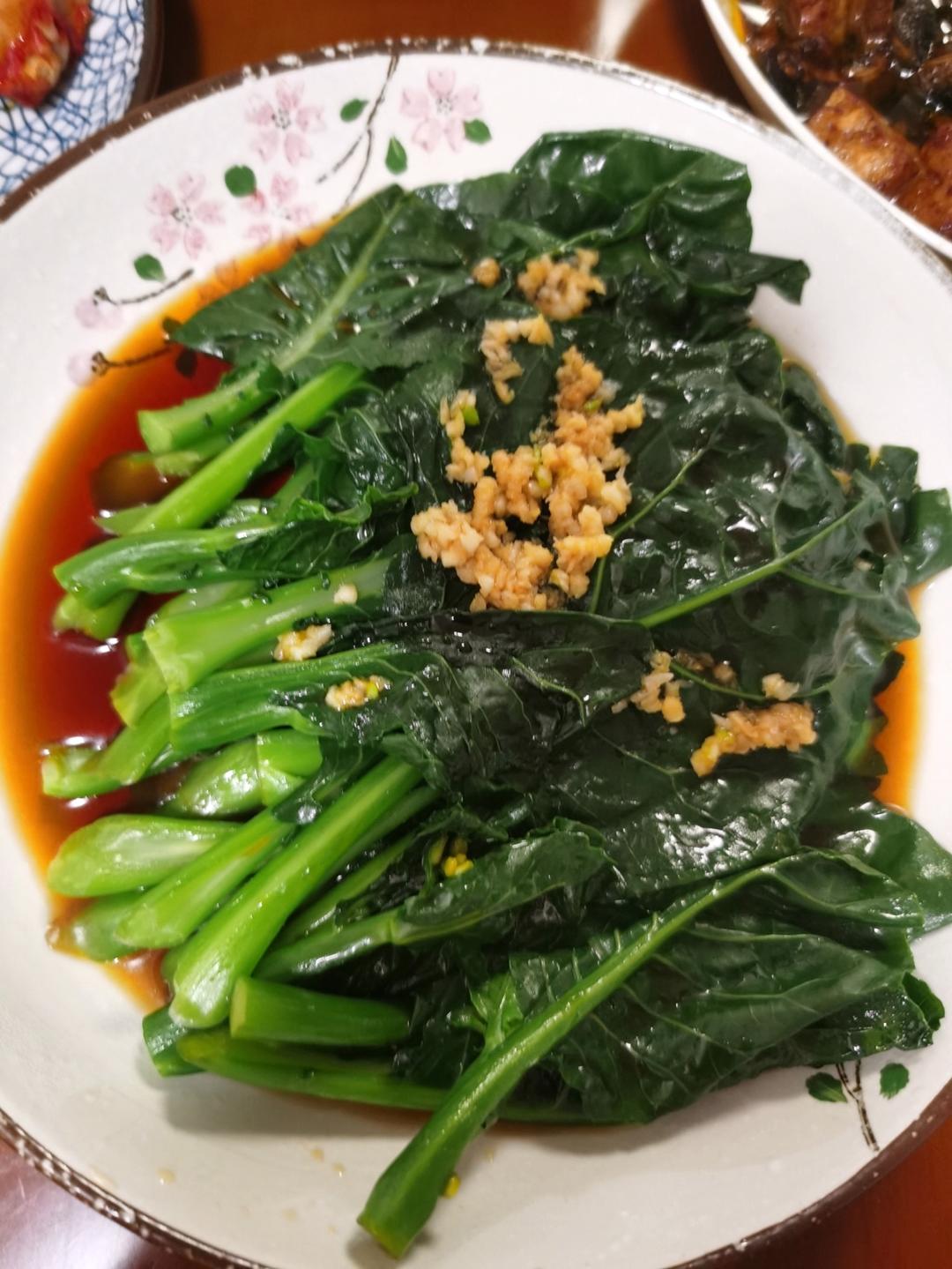 白灼芥蓝  经典快手菜