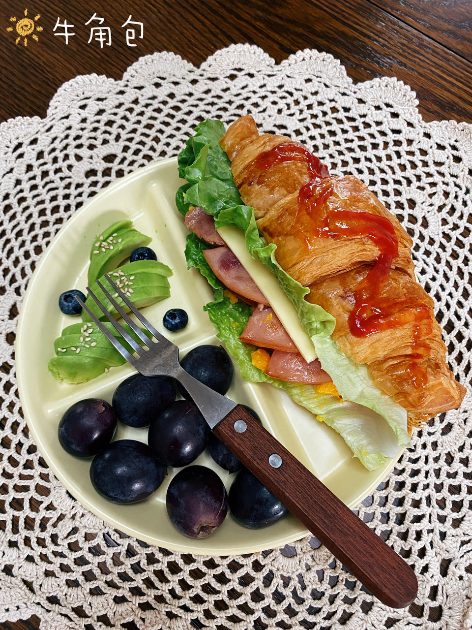 十分钟颜值早餐❗️mini可颂三明治向你招手