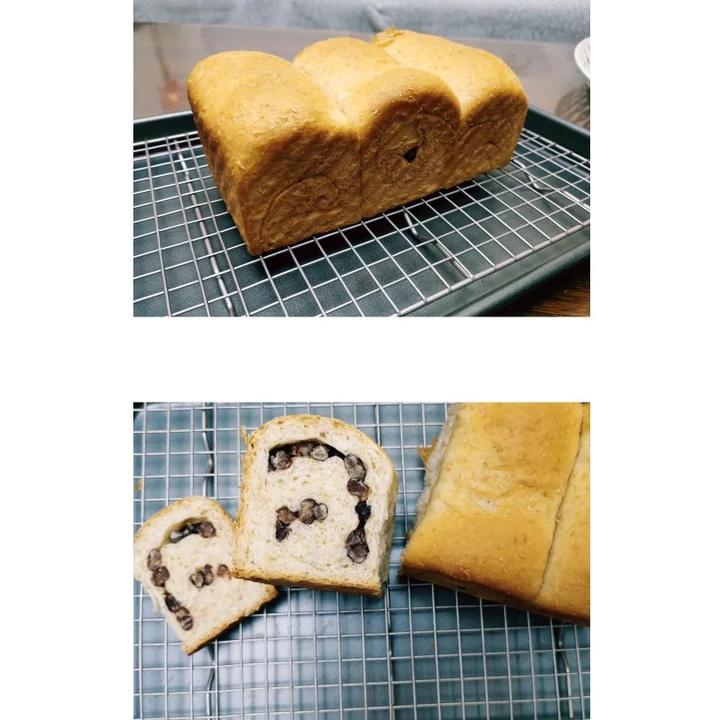 鲜奶红豆吐司