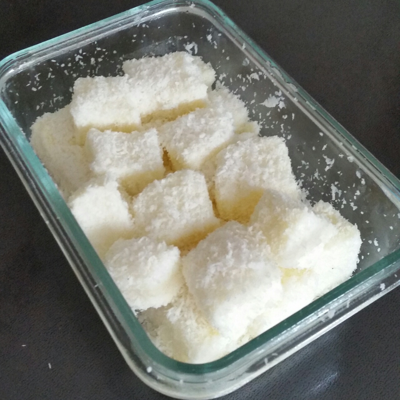 椰蓉牛奶小方