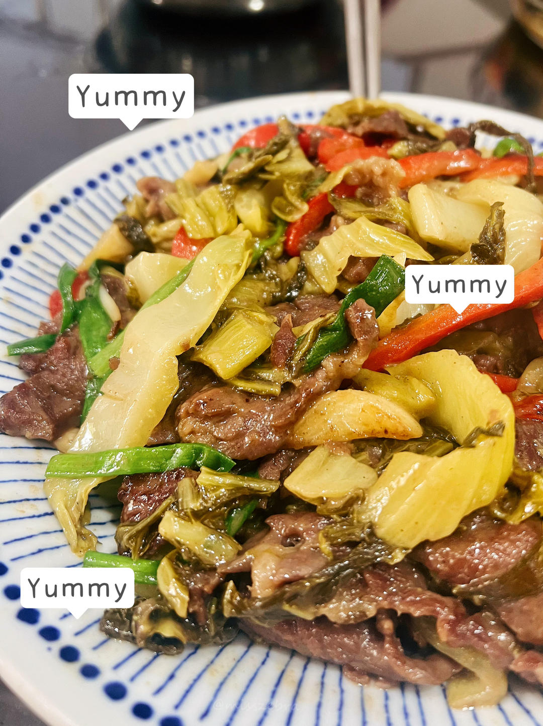 爽嫩不柴的酸菜炒牛肉