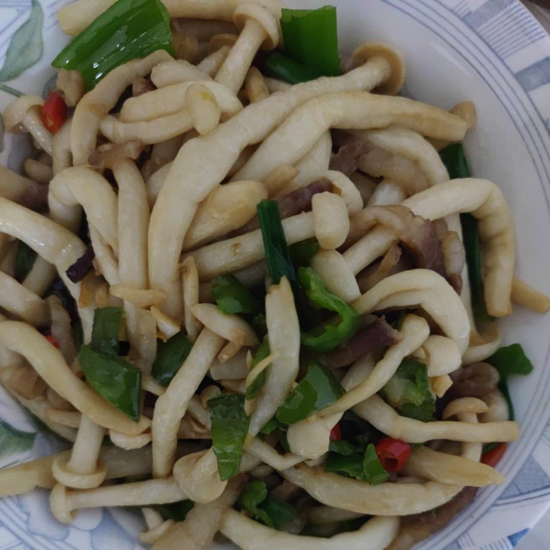 海鲜菇炒肉