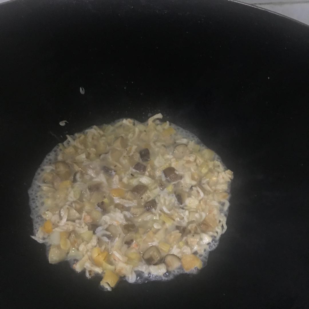 香菇干贝蒸蛋-老少皆宜