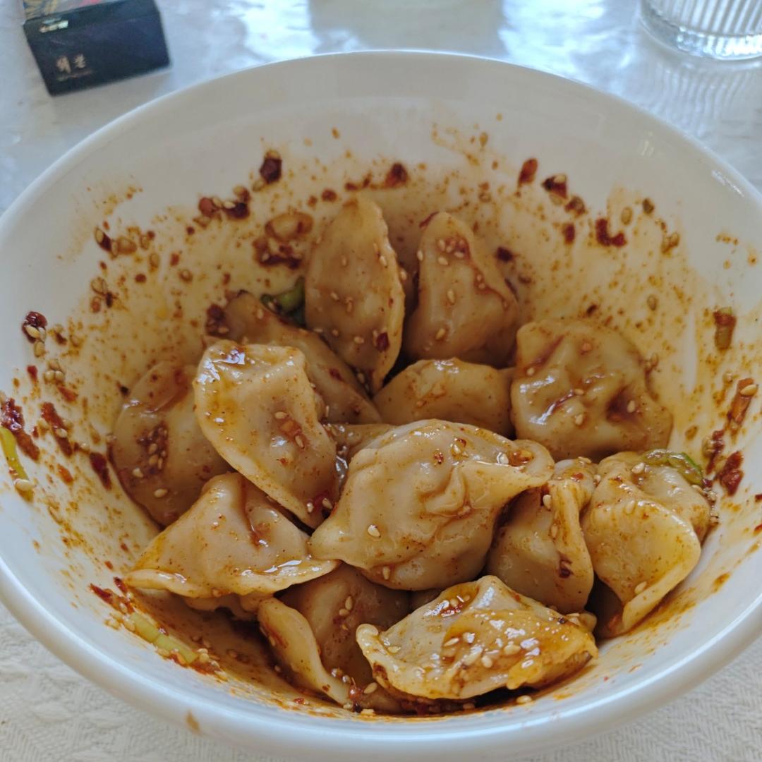 香辣拌饺子🥟有手就会