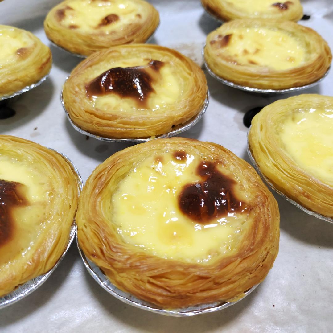 超嫩滑的葡式蛋挞(全蛋版)新手友好『秒杀KFC』