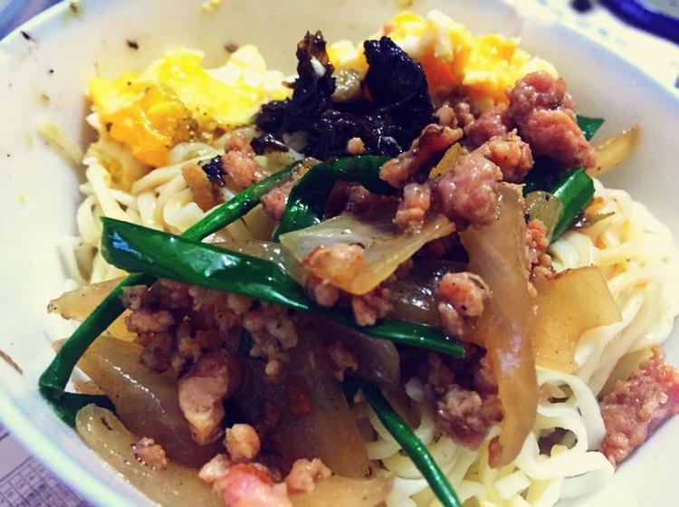 肉末拌面