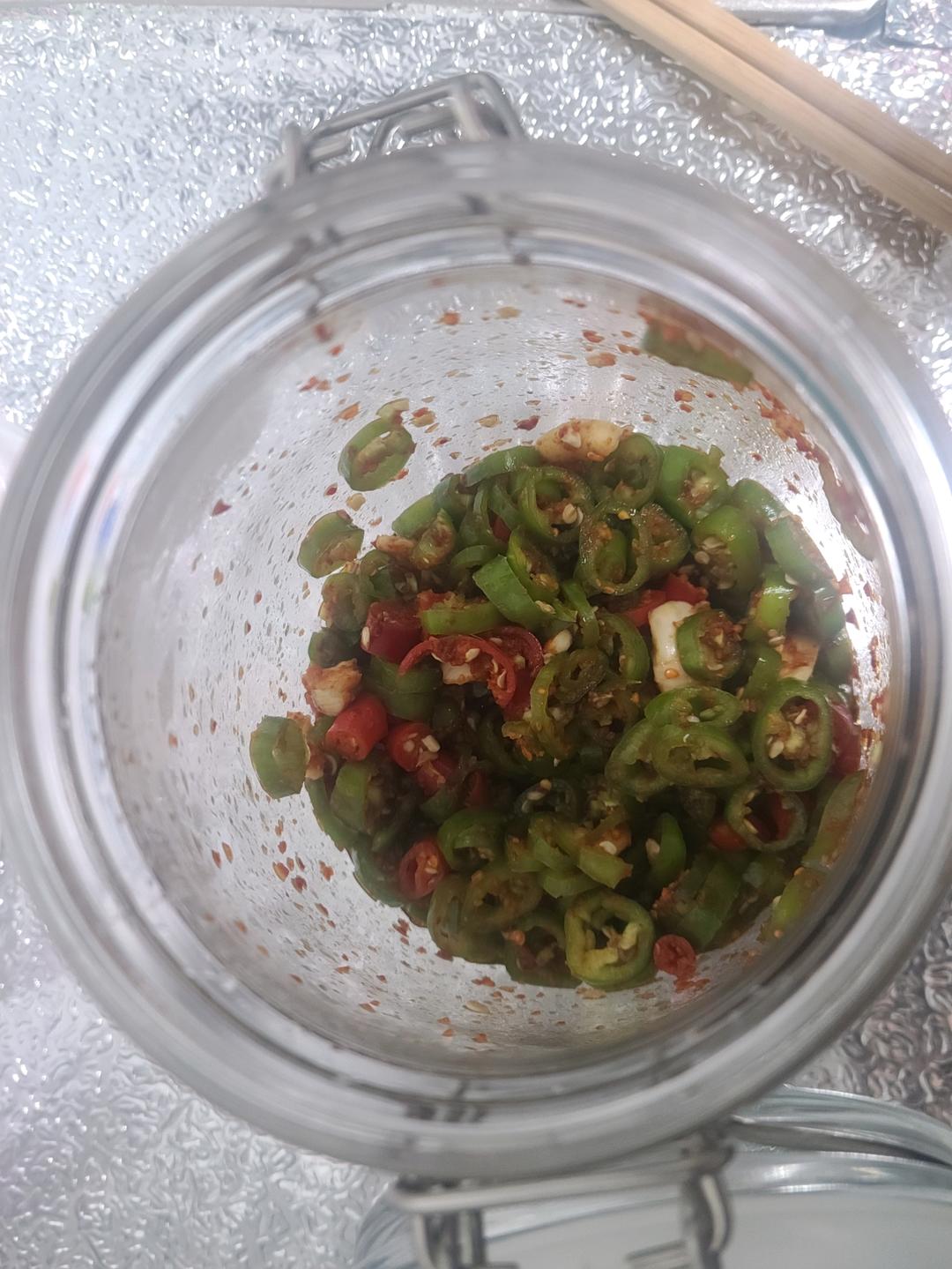 连吃N天都不过瘾‼️香辣爽脆巨开胃〰️腌辣椒