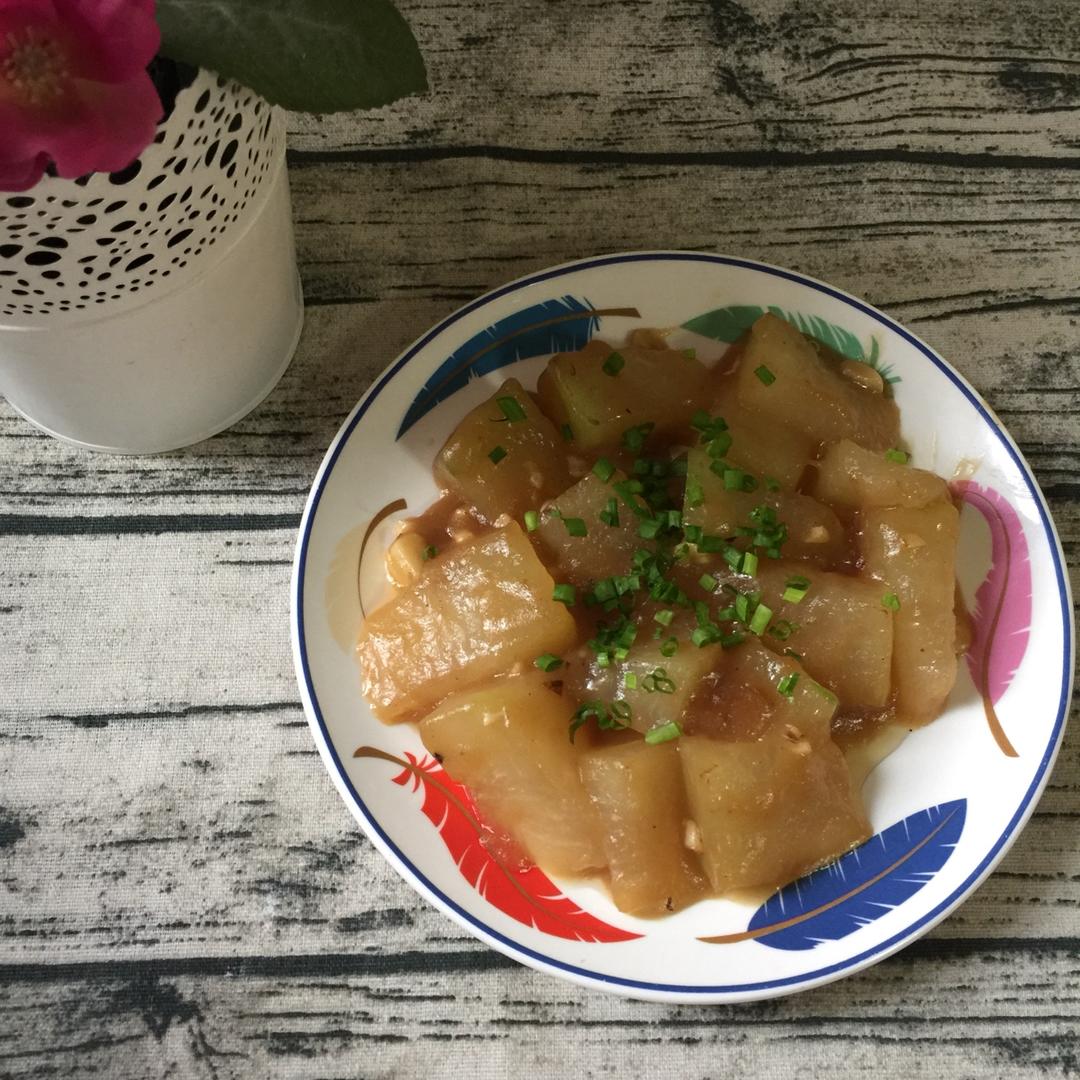 蚝油焖冬瓜