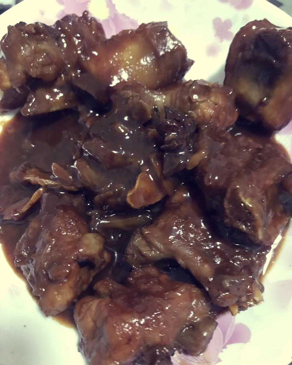 腐乳烧排骨