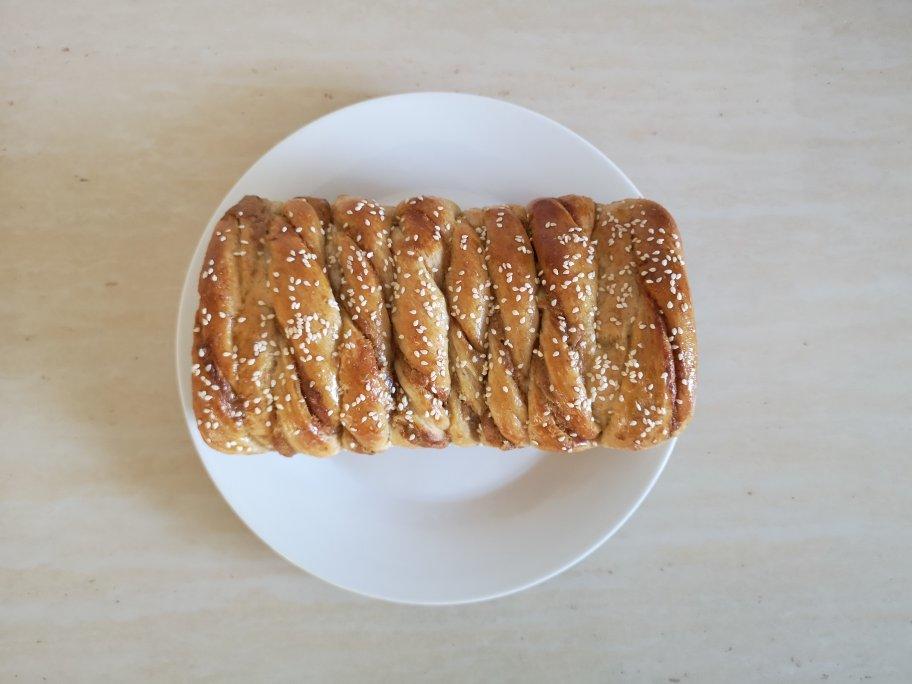 肉松香葱吐司（四种整形手法）