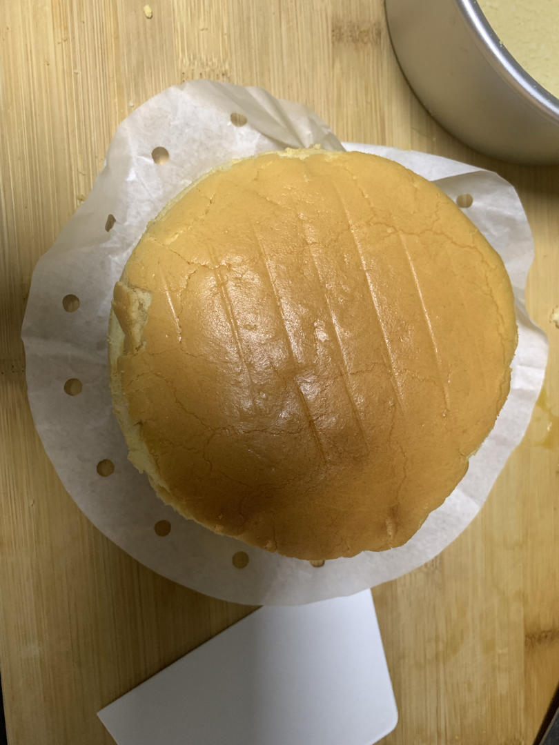 8寸戚风蛋糕（完美不开裂）
