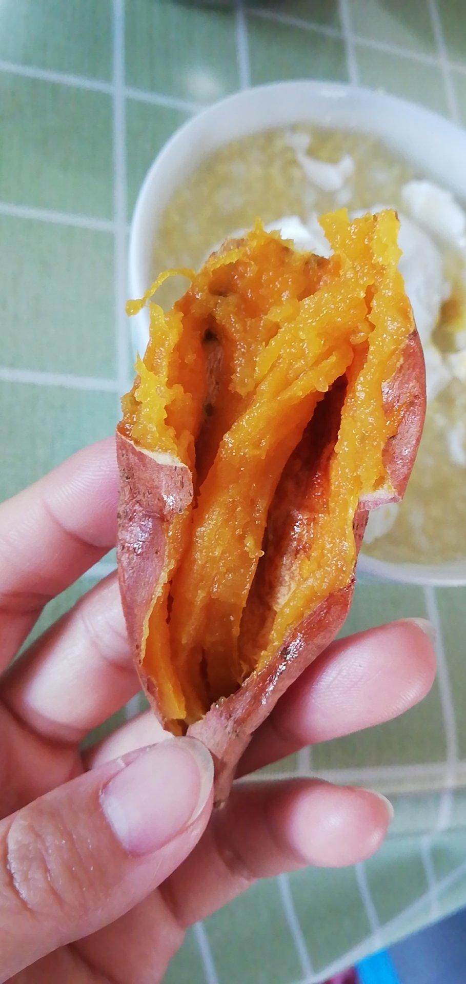 烤地瓜  香甜出糖汁