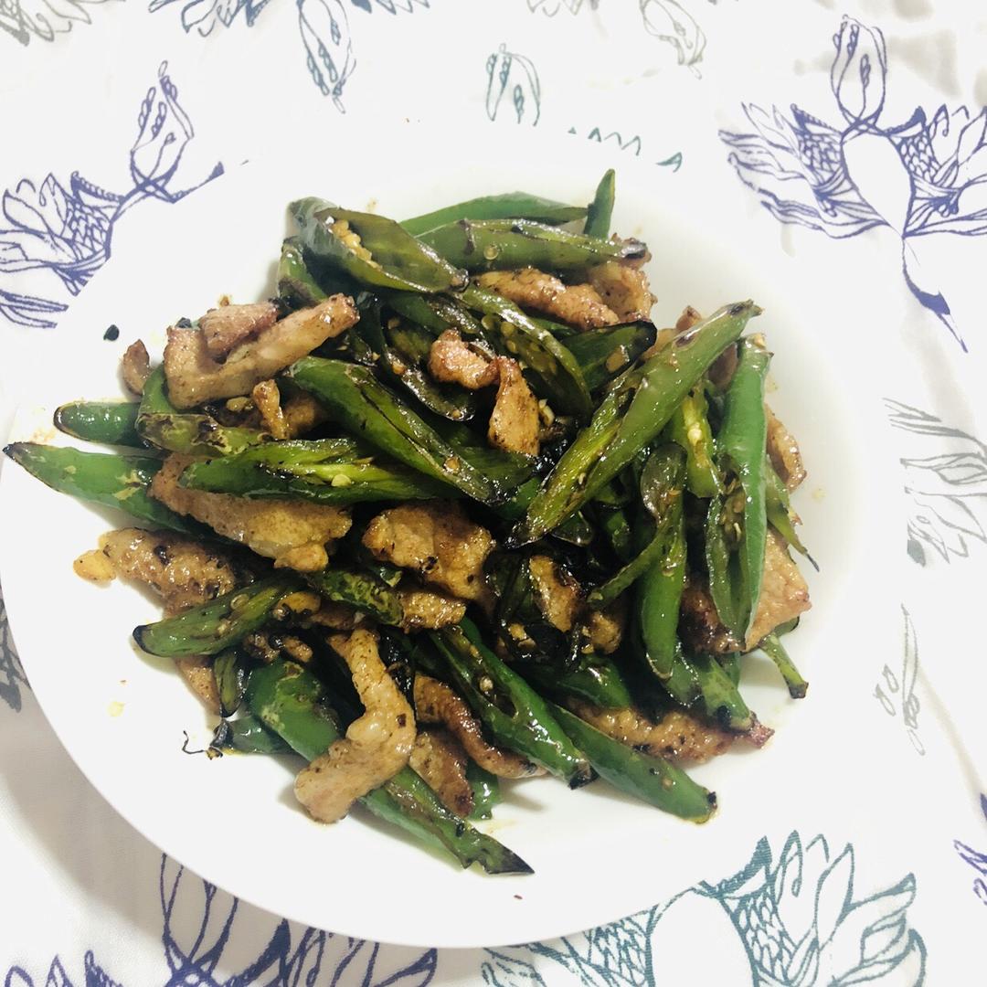 辣椒炒肉的做法