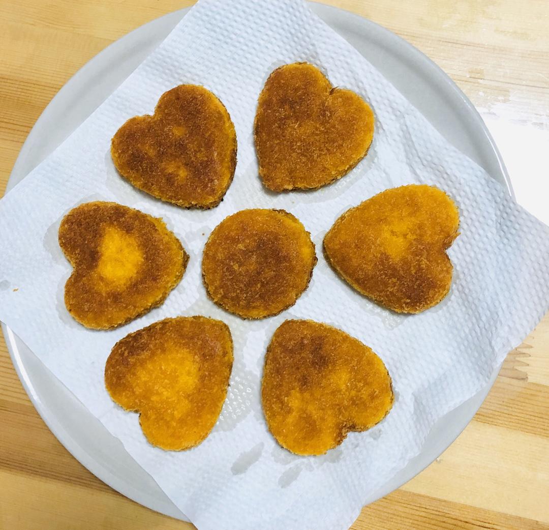 外酥里嫩的南瓜饼