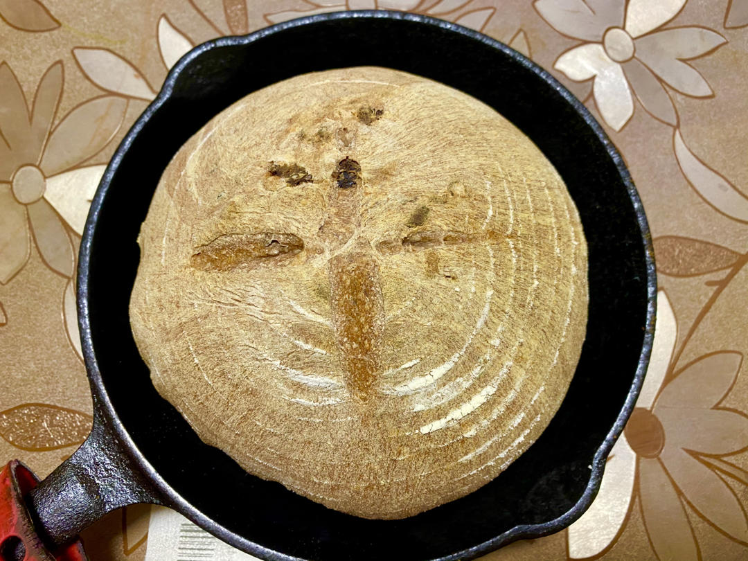 红酒果干核桃面包