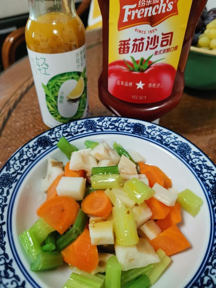 简单易做亚麻籽沙拉的做法