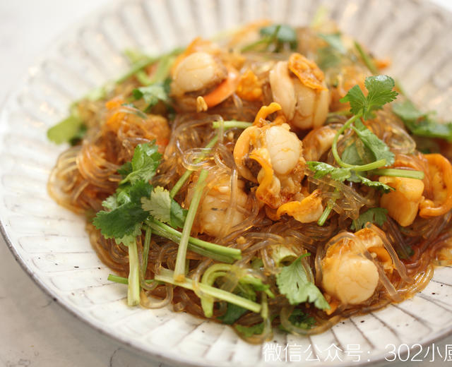 【0586】凉拌扇贝粉丝 <302小厨房>的做法