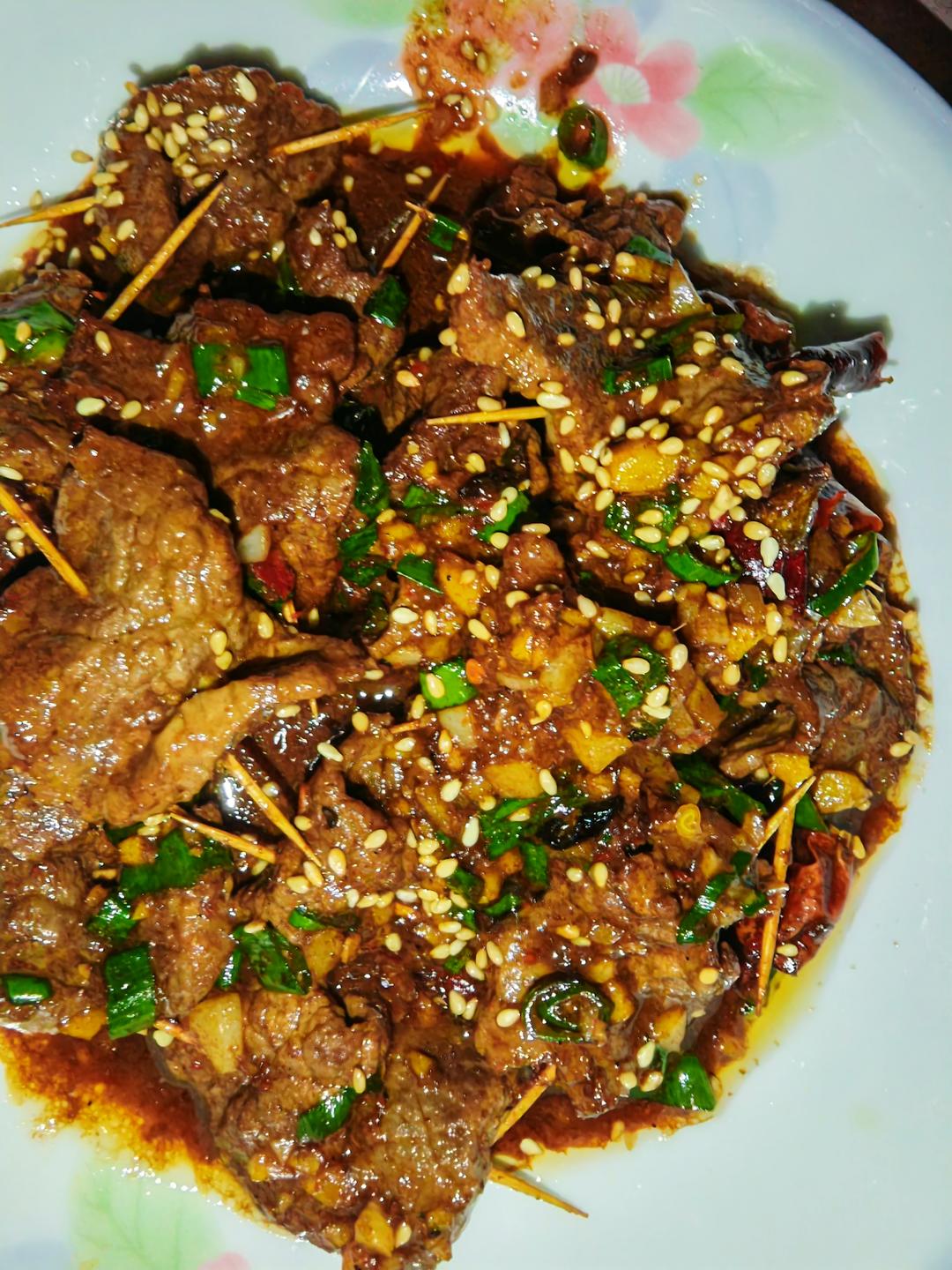 牙签牛肉 道地湖南味