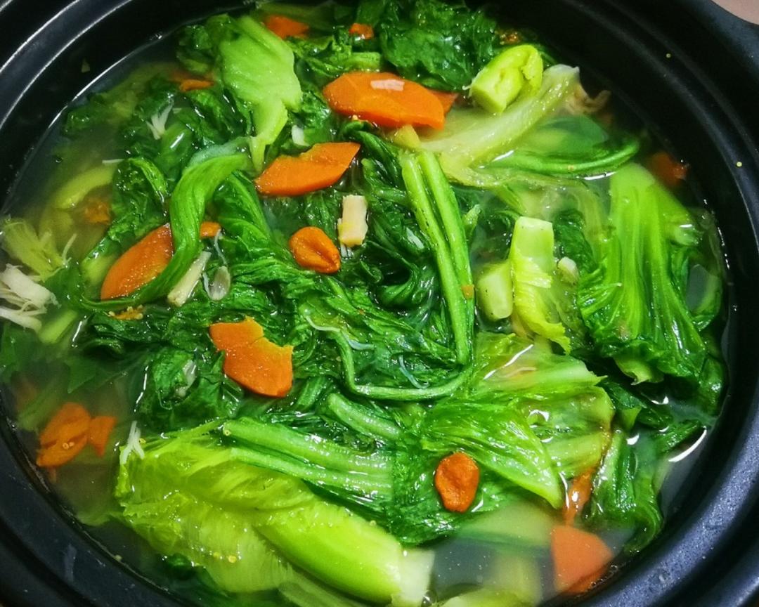 瑶柱枸杞芥菜汤