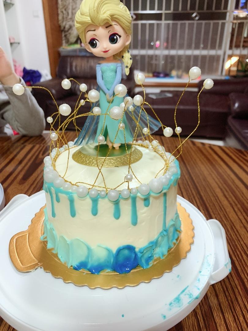 🍓草莓蛋糕抹面装饰（新手也能学会）