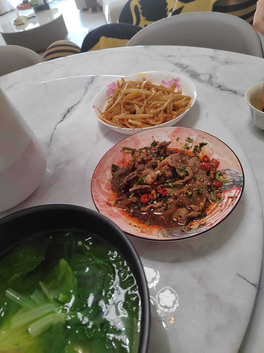 低脂凉拌肥牛