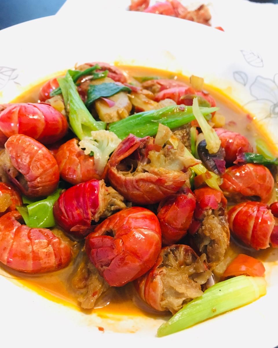 炒虾尾（香辣）