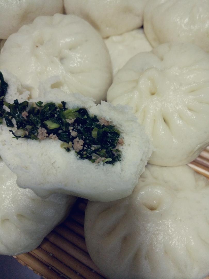 手工包子（肚脐包）