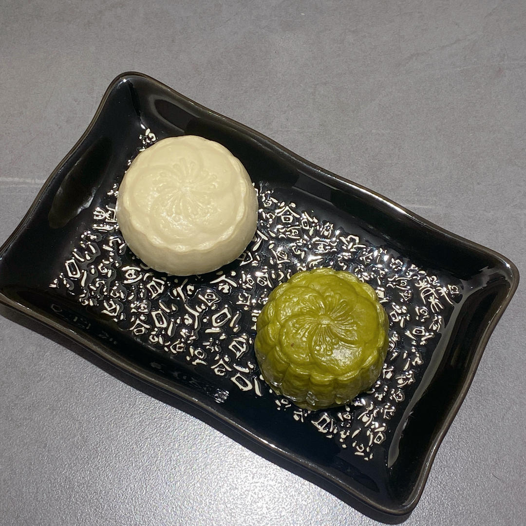 低油低糖超低卡月饼馒头