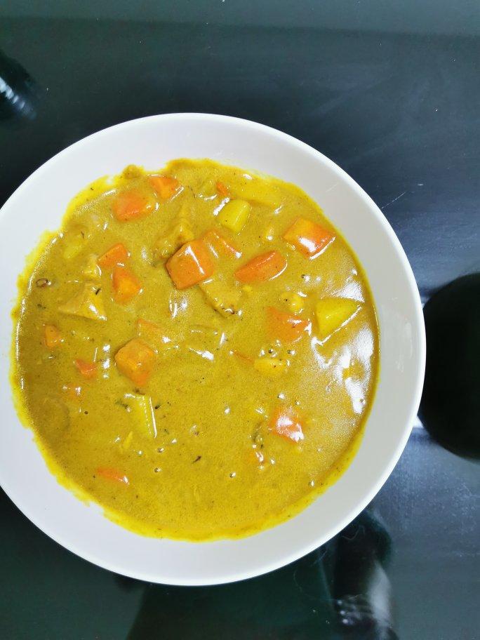 咖喱鸡（鸡胸肉版）