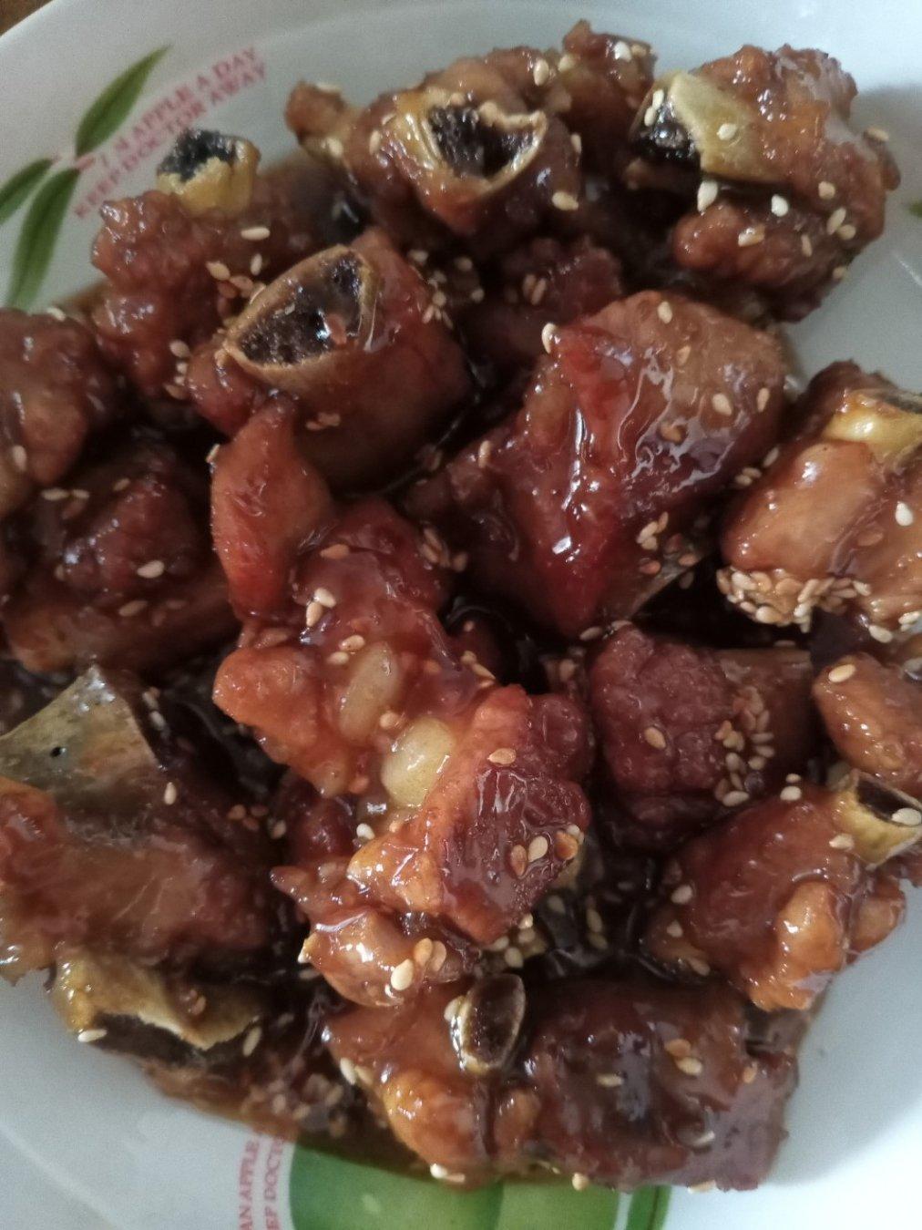 懒人版糖醋排骨