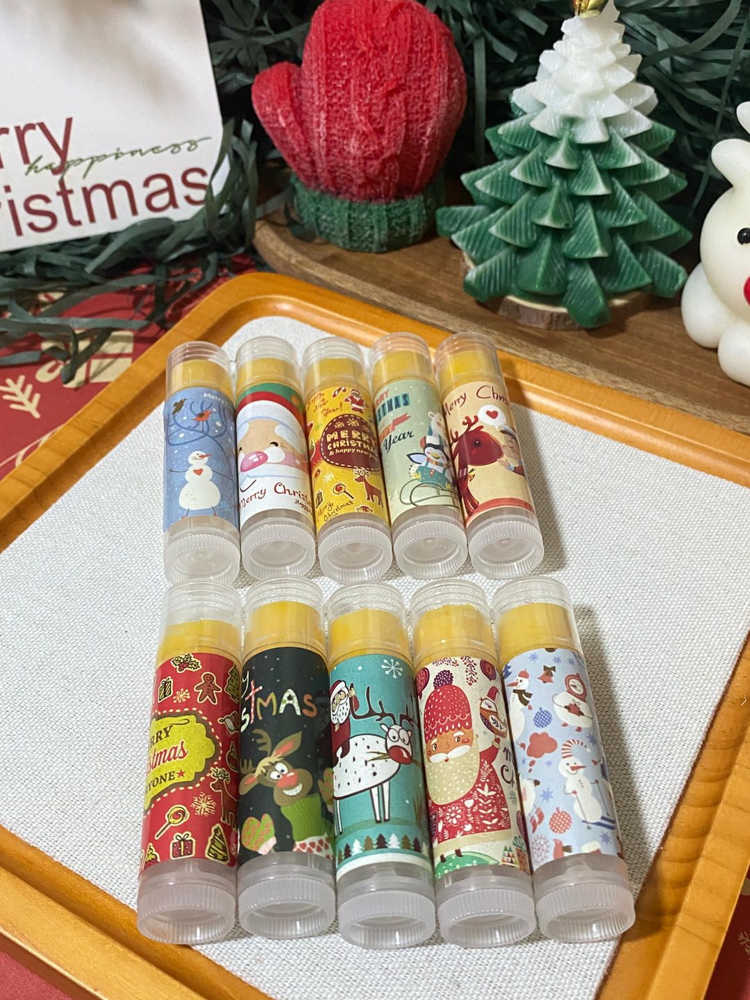 超级滋润的天然蜂蜡润唇膏