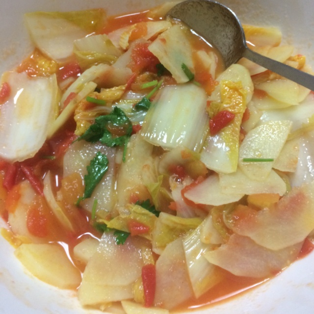 蕃茄蔬菜暖身汤