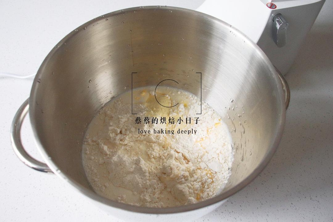 纯奶手撕吐司的做法 步骤1